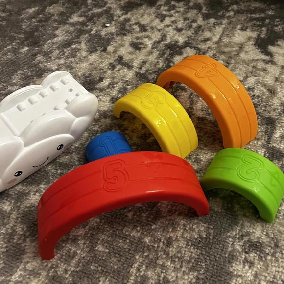 Bright Starts Stacking Rainbow Cloud Big Steps - Picture 2 of 2